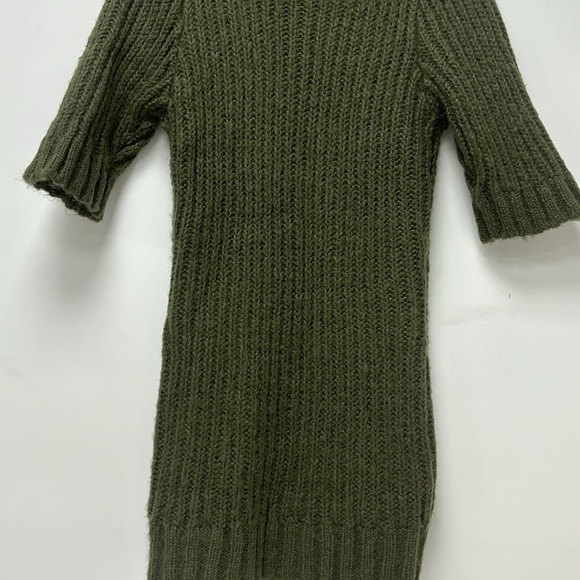 Charlotte russe olive color long sweater size L - Picture 8 of 14